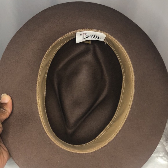 KATHY JEANNE Vintage brown felt hat. Size Medium. - Picture 6 of 10